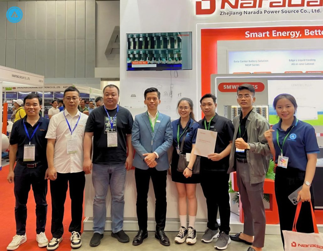 Cuộc gặp gỡ giữa Dakia Group với công ty Narada Power